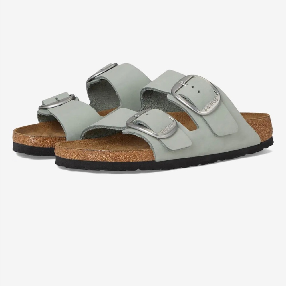 *NEW* Birkenstock Pure Sage Double Buckle Sandals (size 39)